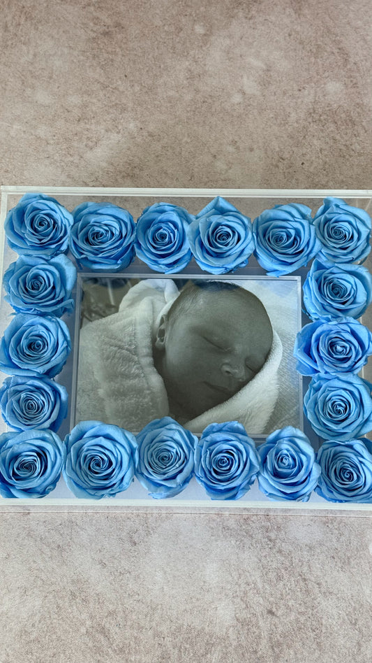 Elegant Photo Frame 18 Roses