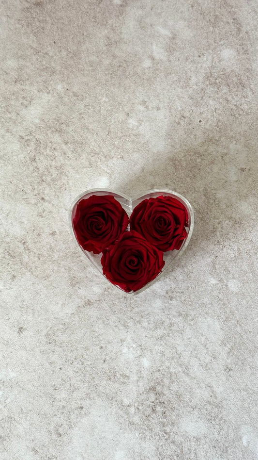Heart 3 Roses