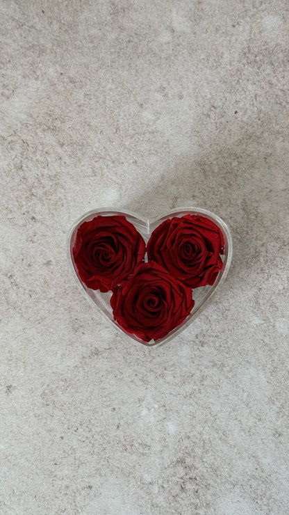 Heart 3 Roses