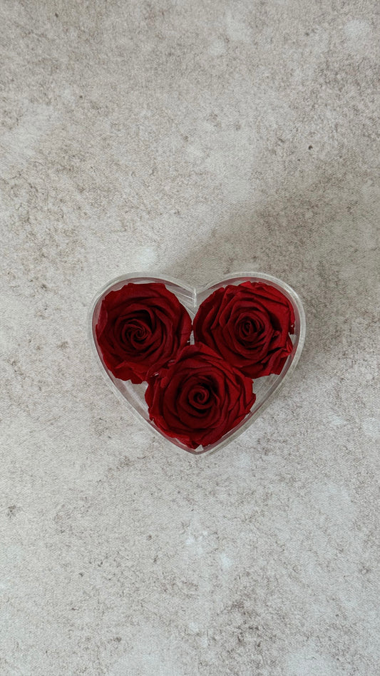 Heart 3 Roses